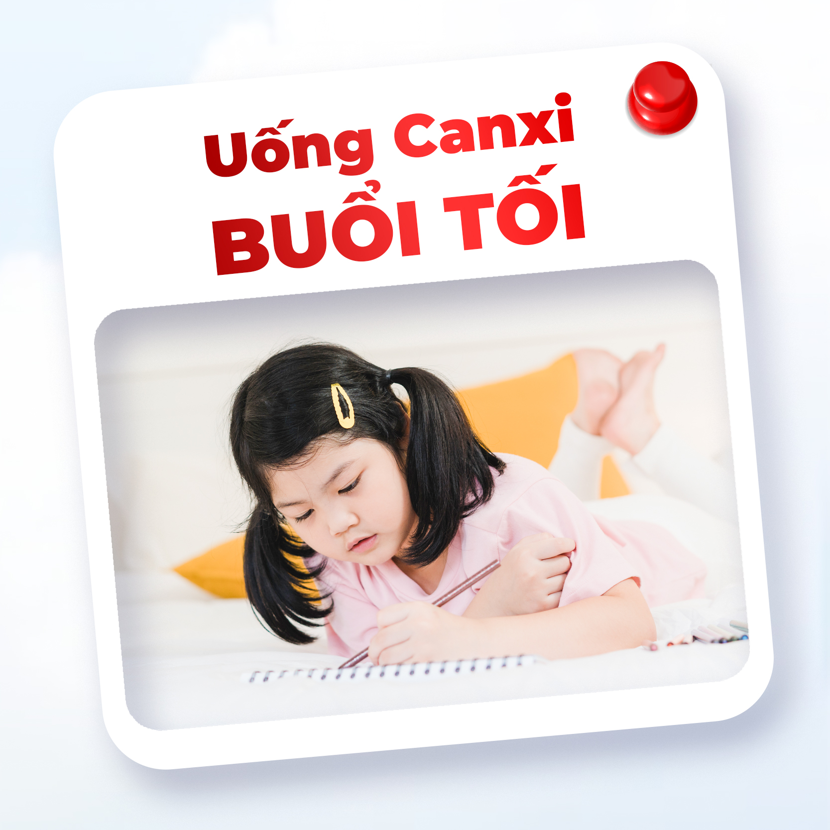 Uống canxi buổi tối – Nguy cơ gây lắng đọng và cản trở tăng trưởng